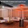 East Oak Torch 55000 BTU Propane Patio Heater with Cone Table - Bronze - 2 of 4