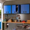 Garage Wall Mounted Storage Cabinet with Two Doors and One Shelf, Lockable Metal Wall Cabinet, Hanging Tool Cabinet for Garage Utility Room - 3 of 4