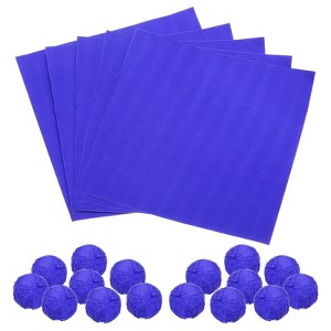 Unique Bargains Checkered Texture Square Party Aluminum Foil Candy Wrappers 100 Pcs - 1 of 4