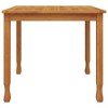 vidaXL Dining Table Teak Solid Teak Wood Small Durable Dining Table - 2 of 4
