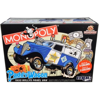 Skill 2 Snap Model Kit 1933 Willys Panel Paddy Wagon Police Van ...