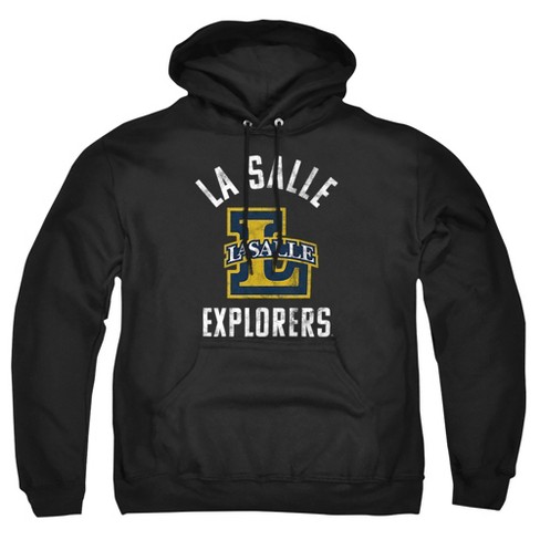 Campus Lab La Salle University Official Explorers Logo Unisex Adult Pull over Hoodie black 3x large Target