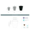 Crescent Garden Dot TruDrop Self-Watering Planter - 2 of 3