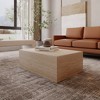 LeisureMod Maya Round Coffee Table, Outdoor/Indoor Accent Side Table for Living Room and Patio - 2 of 4