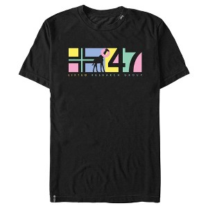 Men's LRG Pastel Color Block 47 Logo T-Shirt - 1 of 4