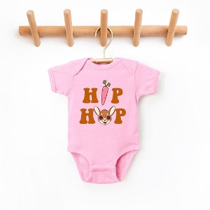 The Juniper Shop Hip Hop Bunny With Glasses Baby Bodysuit - 1 of 2