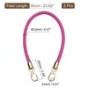 Unique Bargains PU Leather Braided Fashion Women's Handbag Purse Strap 2 Pcs - 2 of 4