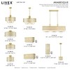 Livex Lighting Arabesque 2 - Light Wall Light in  Soft Gold - 4 of 4