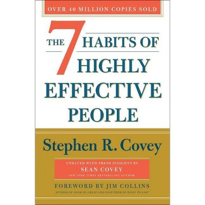 The 7 Habits of Highly Effective People - 30th Edition by  Stephen R Covey (Hardcover)