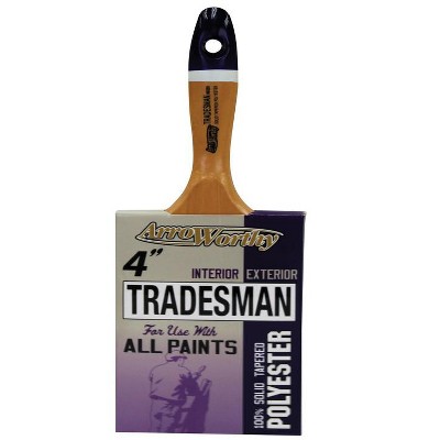 ArroWorthy Tradesman 4 in. Chiseled Paint Brush