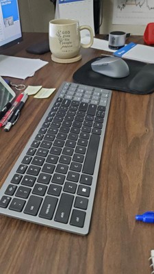 Dell Multi-device Wireless Keyboard And Mouse Combo - Titan Gray ...