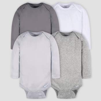 Bee Essentials Organic Short Sleeve Baby Bodysuits 5 Pack