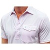 Men's Heather Performance Sport Players Shirt - Criquet - 3 of 4