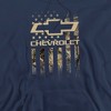 Men's Chevrolet Camo Flag Pull-Over Hoodie - 2 of 4