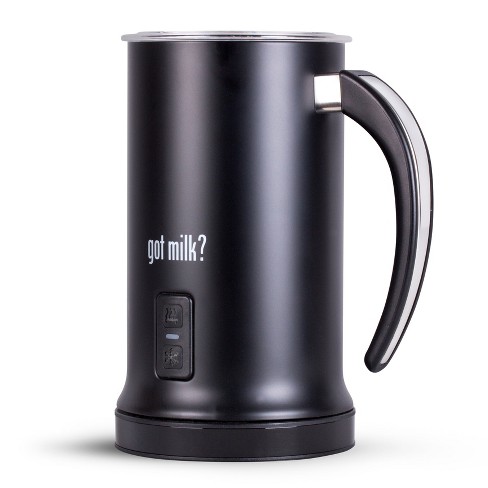 Got Milk - Automatic Milk Frother, Heater And Cappuccino Maker, Black,  7x8.5 (gmmf618b) : Target