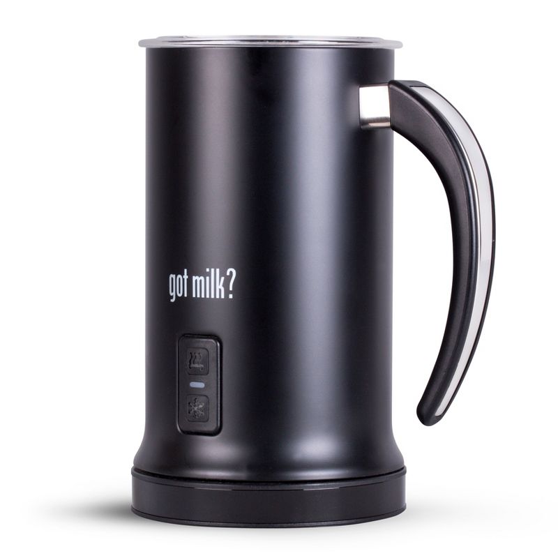 Got Milk - Automatic Milk Frother, Heater and Cappuccino Maker, black, 7x8.5 (GMMF618B), 1 of 8