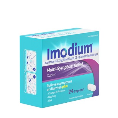 Imodium Multi-Symptom Relief Caplets - 24ct