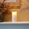 LumaBase Battery-Operated 7" Pillar Candle with Flickering Flame - 4 of 4