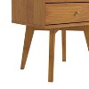 Galano Abby Retro 2 Drawer Nightstand (Set of 2) - 2 of 4