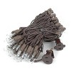 Novelty Lights 34 Feet 100 Bulbs Incandescent Mini Lights, Clear with 4" Spacing, UL Listed for Indoor/Outdoor Use, Connectable - 2 of 4