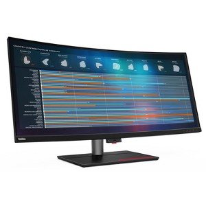 Lenovo ThinkVision P40w-20 39.7" WUHD 5120x2160 Curved WLED LCD Monitor - 1 of 4