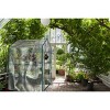 Nature Spring Walk-In PVC Greenhouse with 8 Shelves, Roll-Up Door and Steel Poles - Clear - image 2 of 4