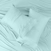 6 Piece Bed Sheet Set Ultra Soft Brushed Microfiber Solid Sheets with Pillow Cases - Lux Decor Collection - 2 of 4