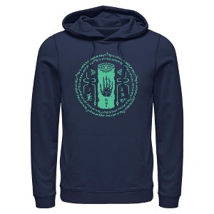 Mens Nintendo The Legend of Zelda: Tears of the Kingdom Glowing Shrine Rune Lightweight Hoodie - 1 of 4