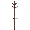 Vynxaria 71.5" Tall Wooden Swivel Coat Rack with 9 Pegs and Natural Finish - 3 of 4