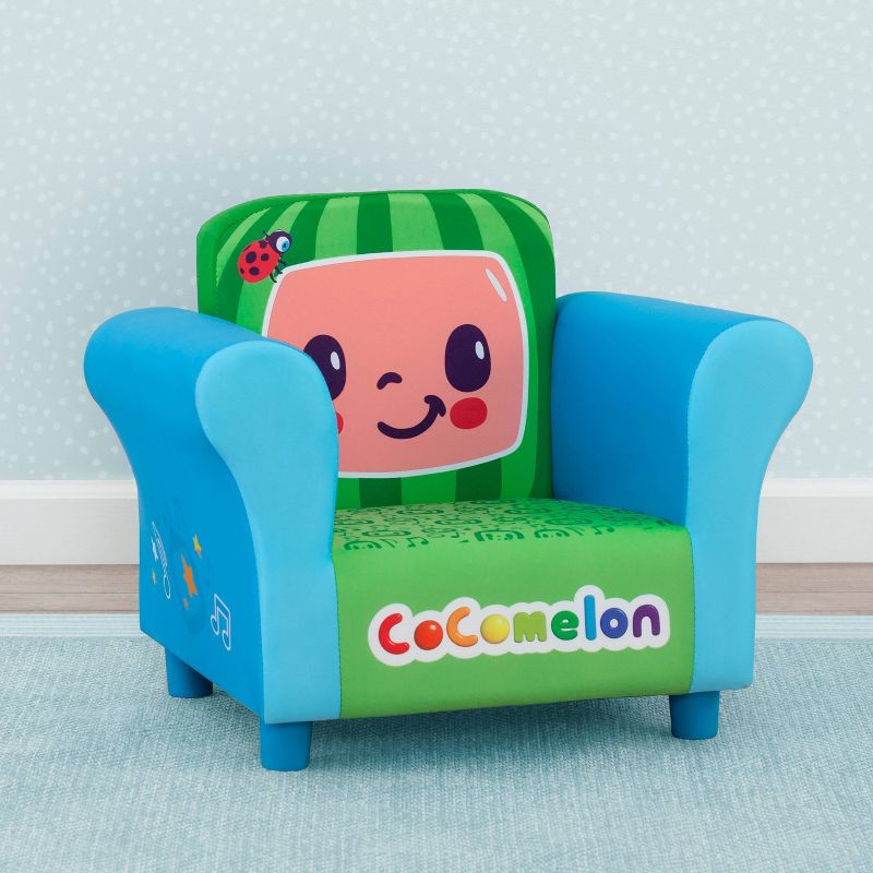 Delta Children CoComelon Upholstered Chair, 3 of 8