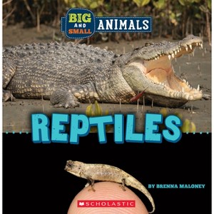 Reptiles (Wild World: Big and Small Animals) - by  Brenna Maloney (Hardcover) - 1 of 1