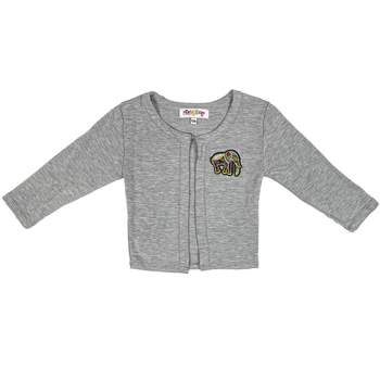 Mixed Up Clothing Toddler Elefante Patch Cardigan