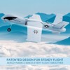 Topteng Remote Control Airplane, Z55 RC Aircraft with 2 Batteries - 4 of 4