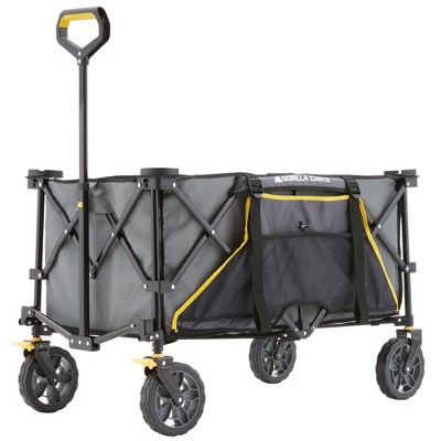 Gorilla Carts Steel Utility Cart Garden Beach Wagon, 800 Pound Capacity,  Gray, 1 Piece - City Market