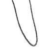 Pompeii3 15Ct TW Black Diamond Necklace 16" With 2" Extended 18k White Gold - 2 of 4