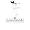 24seven Comfort Apparel Women's Plus Short Sleeve  Midi Dress - image 4 of 4