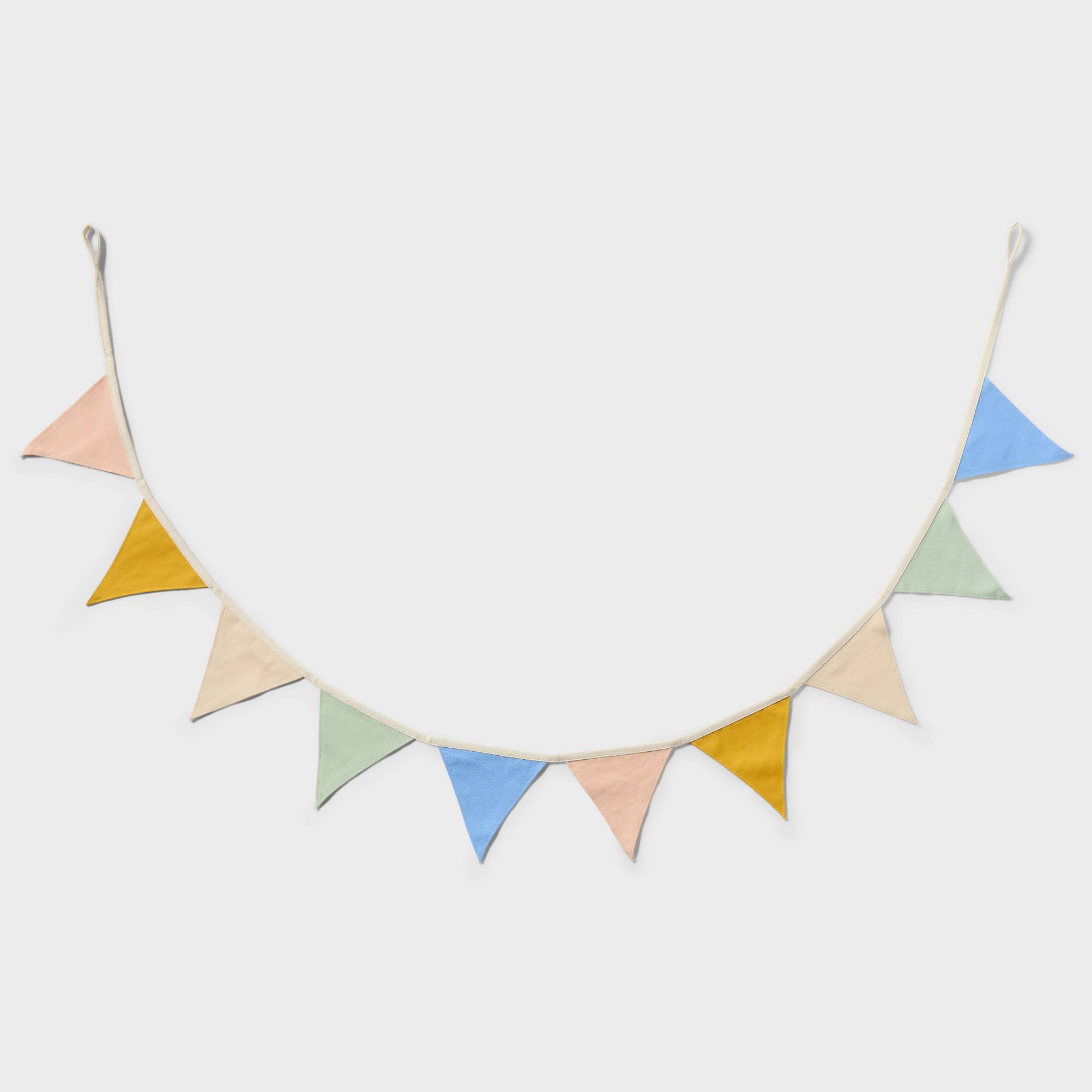 Neutral Birthday Fabric Pennant Garland - Spritz™