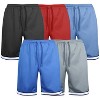 Jump Start Men's 5-Pack Lightweight Breathable Moisture Wicking Mesh Shorts - 3 of 4