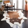 Faux Cow Hide FCH202 Power Loomed Area Rug  - Safavieh - 2 of 4