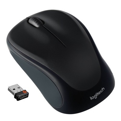 Logitech Wireless Optical Mouse with Nano Receiver M317 - Black: Compatible with Windows, macOS, Chrome OS, Linux - Thumbnail 2
