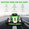 Go Kart for Kids, 24V Drift Kart with 2X200W Strong Motor, 7AH Big Battery, Electric Pedals, Electric Go Kart Outdoor Race Toy - 2 of 4