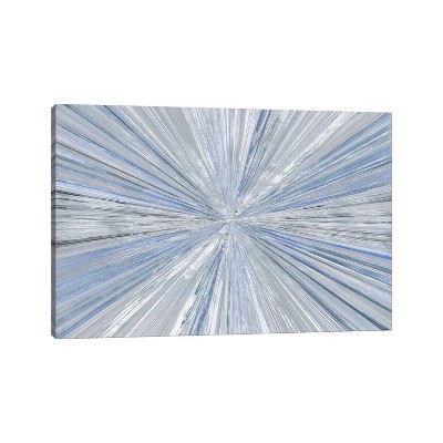 iCanvas Shimmering Light I Blue by Tom Reeves Canvas Print Wall Art