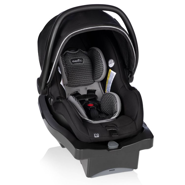 Evenflo LiteMax DLX Infant Car Seat Freeflow - Olympus: LATCH Compatible, No-Rethread Harness, Machine Washable Seat Pad, 5 of 20