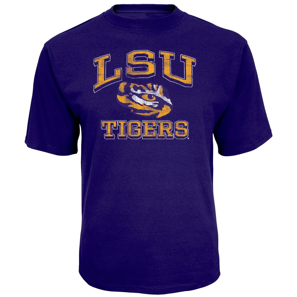 NCAA Men's Short Sleeve TC T-Shirt Lsu Tigers - Xxl, Multicolored