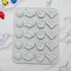 Unique Bargains Chocolate Mould 20-Cavity Baseball Team Candy Mould Hand Wash 7.83"x6.34"x0.59" 1 Pc - 2 of 4