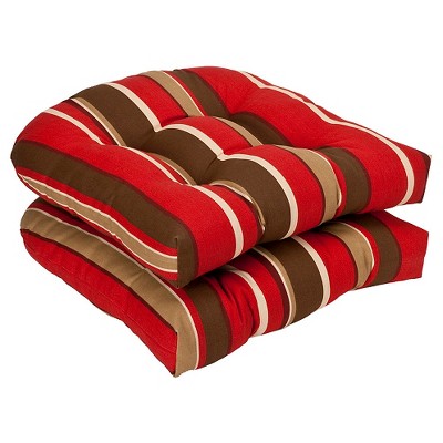 red chair cushions