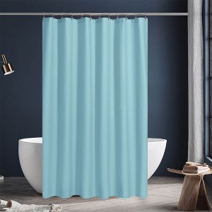Awesome Home Waterproof Soft Fabric Shower Curtain or Liner - 1 of 4