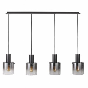 Artcraft Lighting Henley 4 - Light Chandelier in  Satin Black - 1 of 3