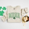 Simply Sage Market Women's Graphic Sweatshirt Lucky Mama Varsity Clover - 3 of 3