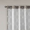 Grungis 50x63 Inch Fretwork Print Blackout Curtain for Living Room,Bedroom(Only 1 Pc Panel) - 4 of 4